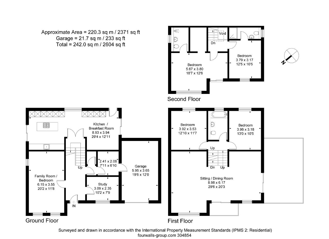 5 Bedroom Detached Home To Let in North Road, Goudhurst, Kent, TN17 1HY