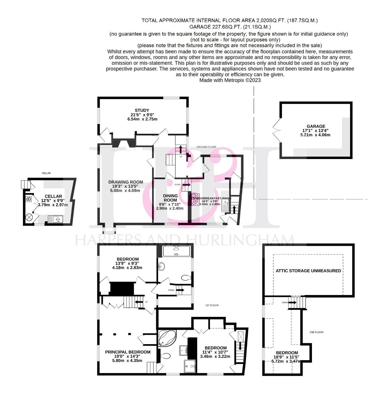 4 Bedroom Village House For Sale in West Road, Goudhurst, Kent, TN17