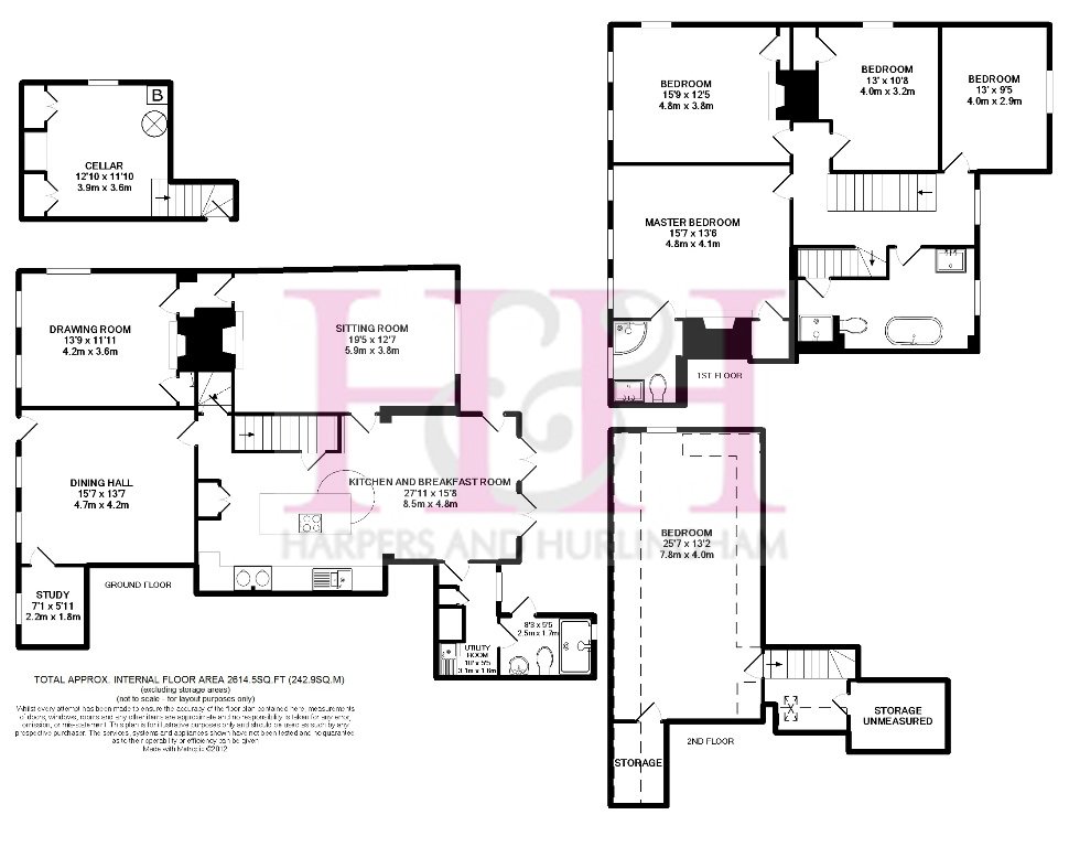 5 Bedroom Sold For Sale in High Street, Staplehurst, Kent, TN12 0AY